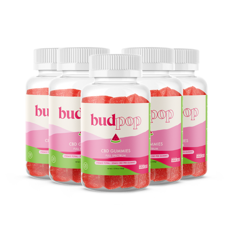 Full Spectrum CBD Gummies - BudPop