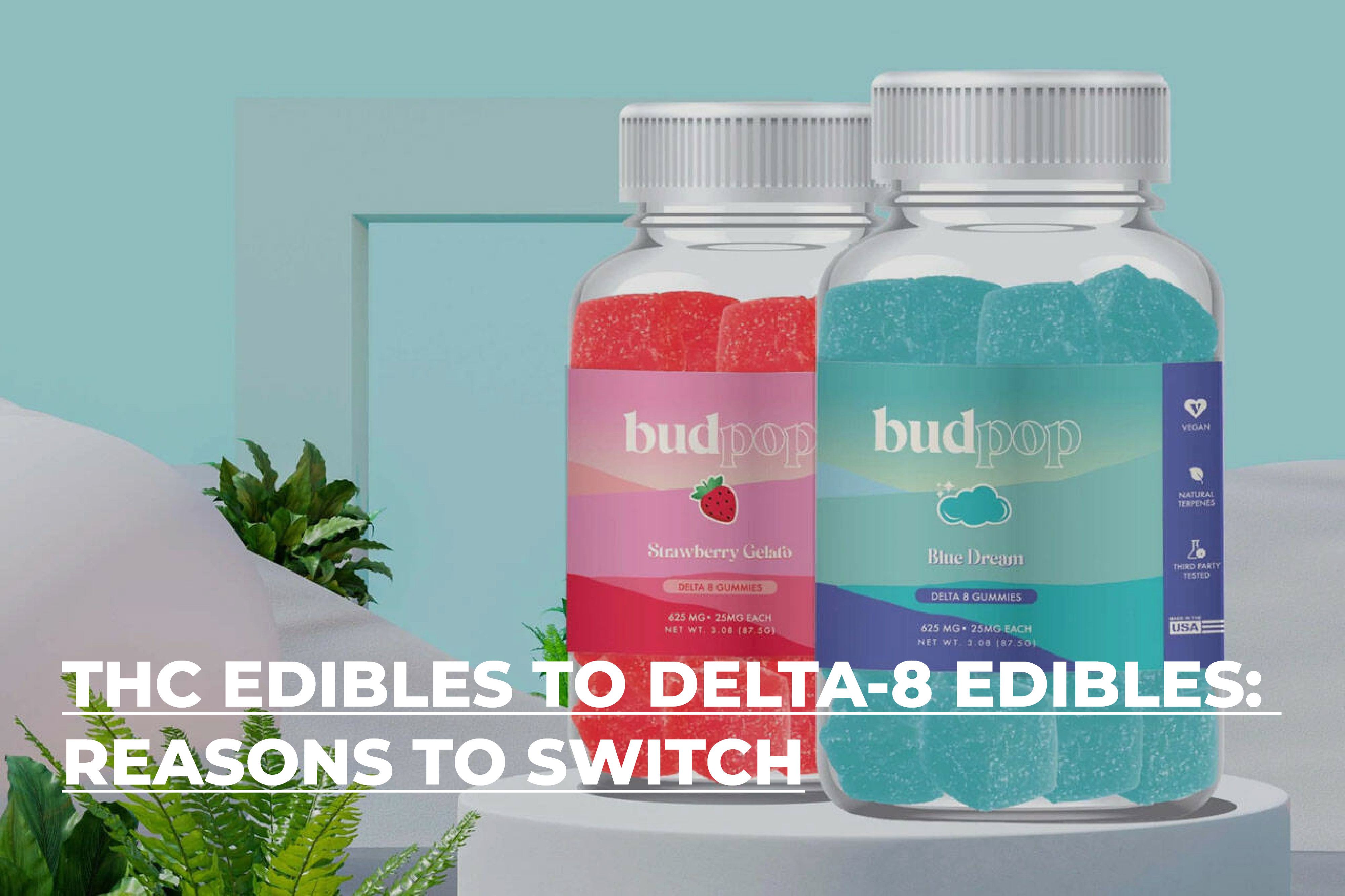 THC Edibles to Delta 8 Edibles: Reasons to Switch - BudPop