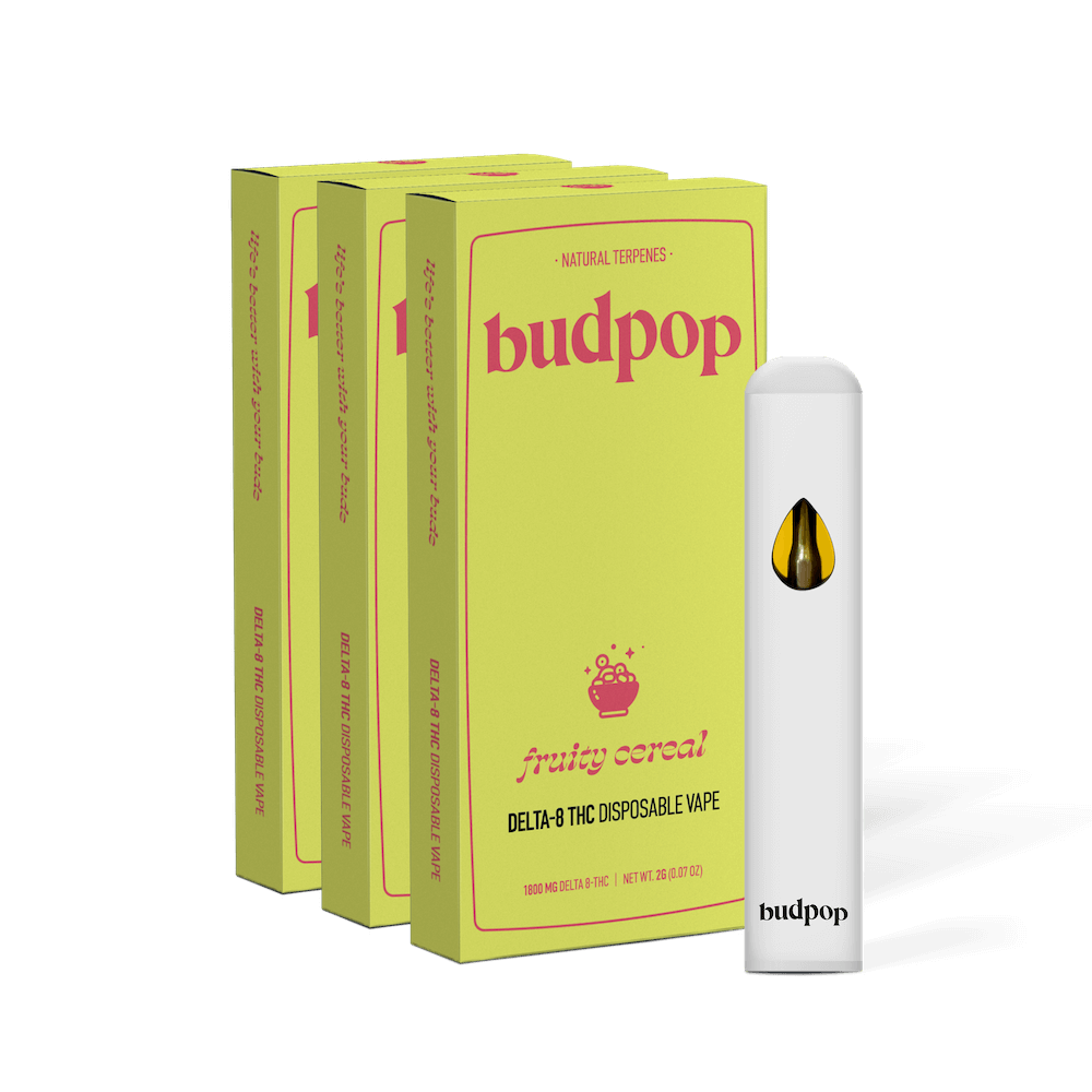 Delta 8 Disposable Vape Pen – Fruity Cereal – 2-Gram / 3-Pack