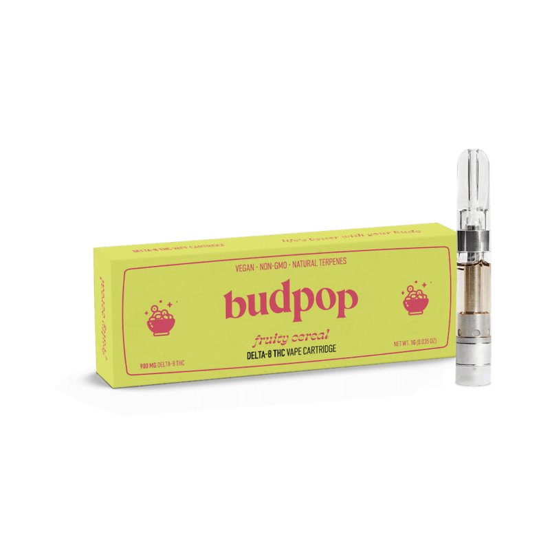 Fruity Cereal Delta-8 Vape Carts | BudPop