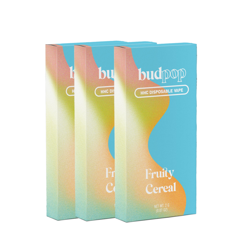 HHC Disposable Vape Pen - Fruity Cereal | BudPop