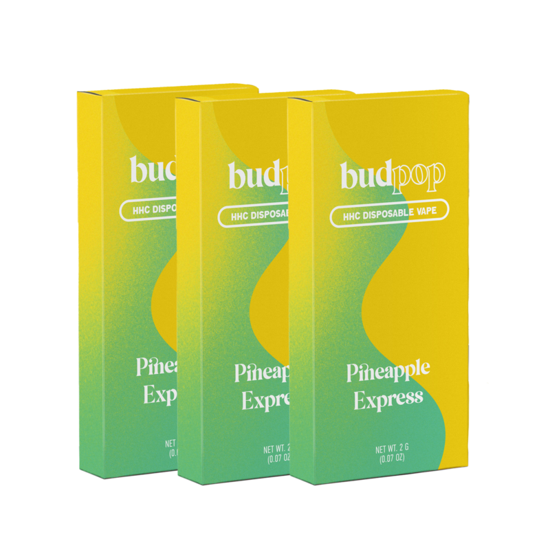 HHC Disposable Vape Pen - Pineapple Express - BudPop