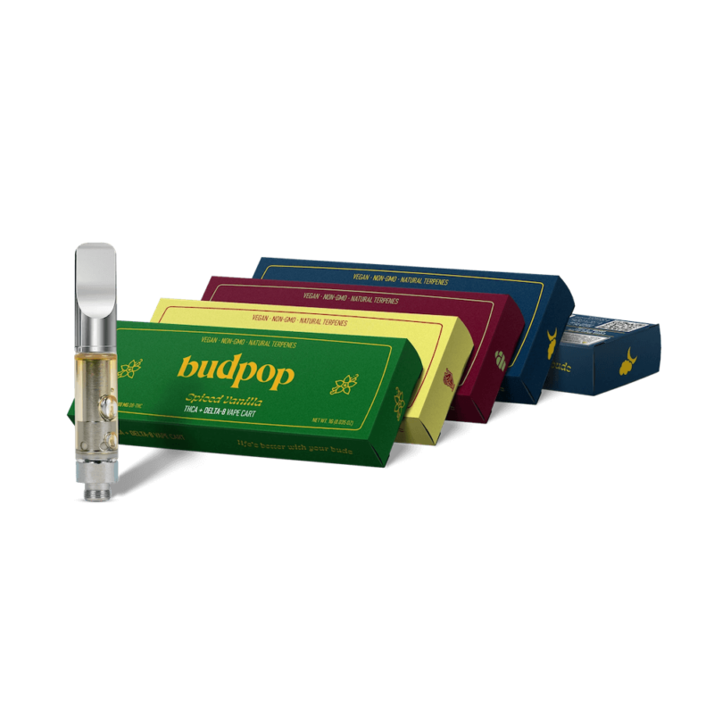 THCa Vape Carts 4-Pack | BudPop