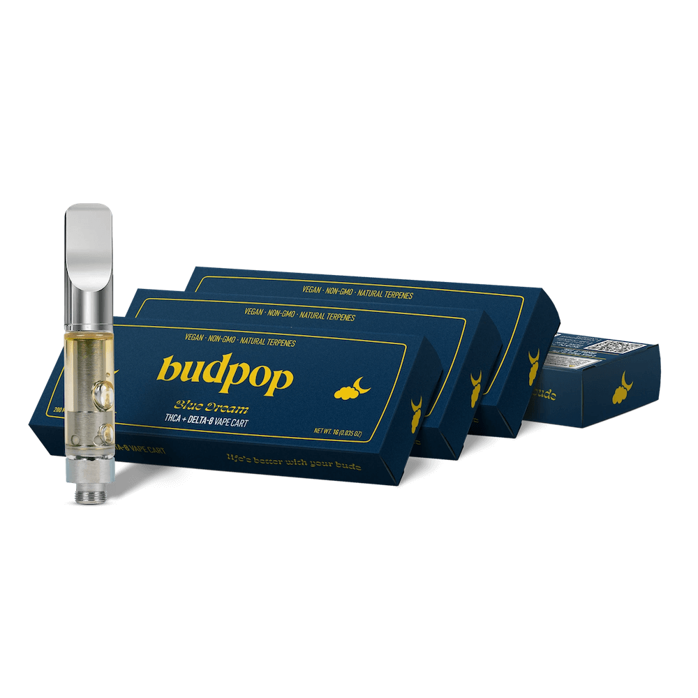 Blue Dream Vape Cartridge – THCa & Delta 8 – 1g / 3-Pack