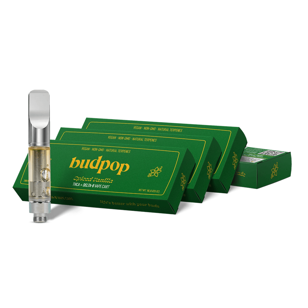 Spiced Vanilla – THCa & Delta 8 Carts – 1g / 3-Pack