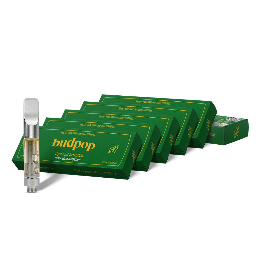 Spiced Vanilla – THCa & Delta 8 Carts – 1g / 5-Pack