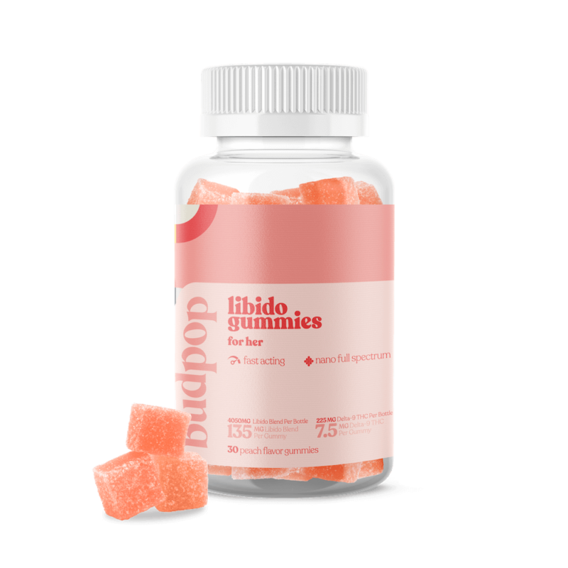 D9 + CBG + CBC + CBN Libido sex Gummies for Women | BudPop