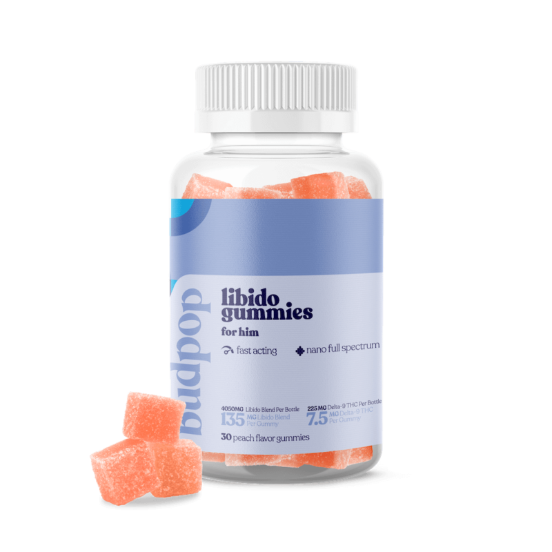 D9 + CBG + CBC + CBN Libido sex Gummies for Men | BudPop