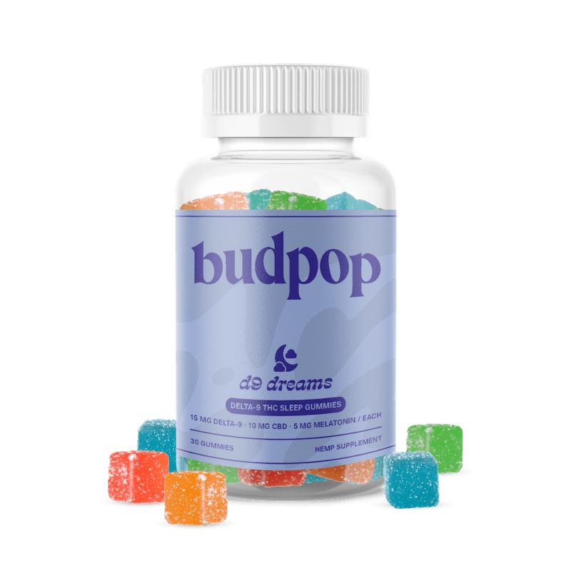 Delta-9 + CBN Sleep Gummies | BudPop