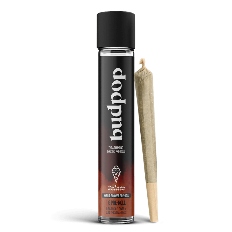 THCA Diamond Infused Pre Roll | BudPop