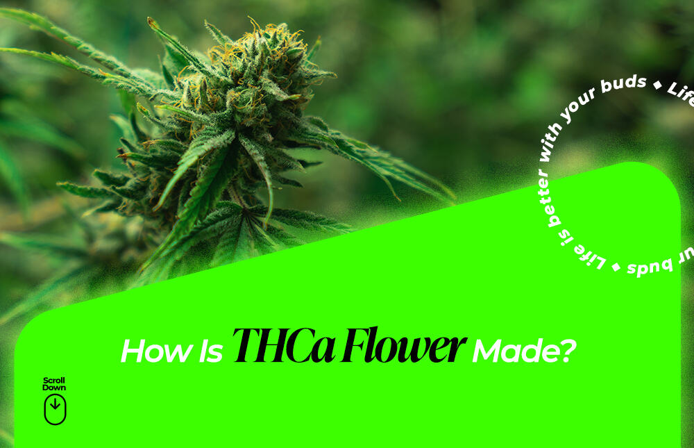 how is thca flower made