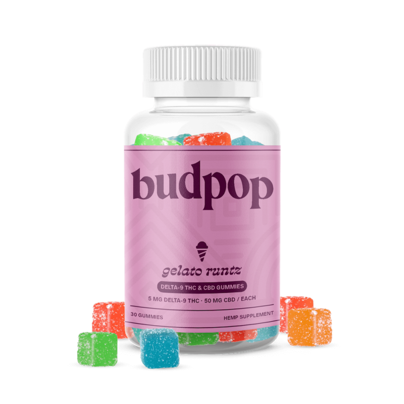 1500mg Delta 9+ CBD Edible | BudPop