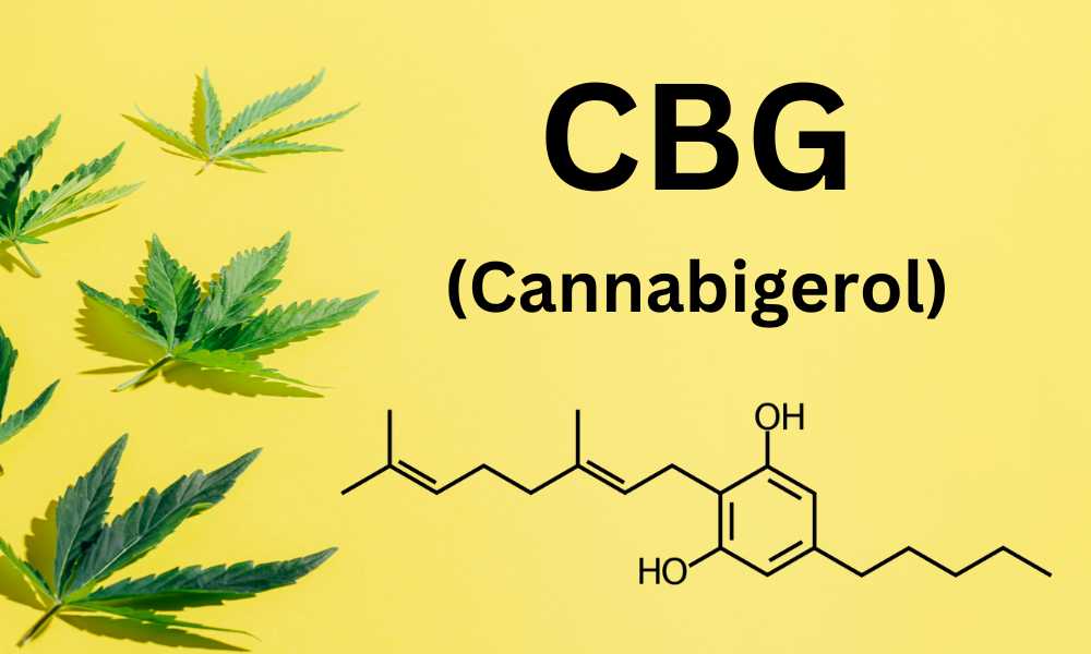 cannabigerol cbg chemicall structure