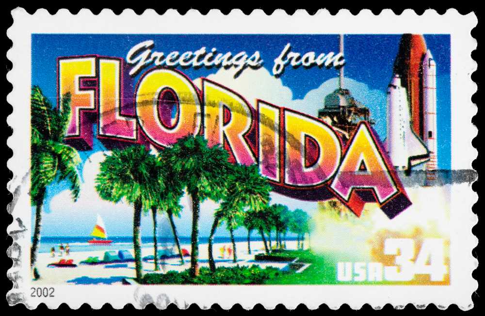 florida stamp 34 cents stamp