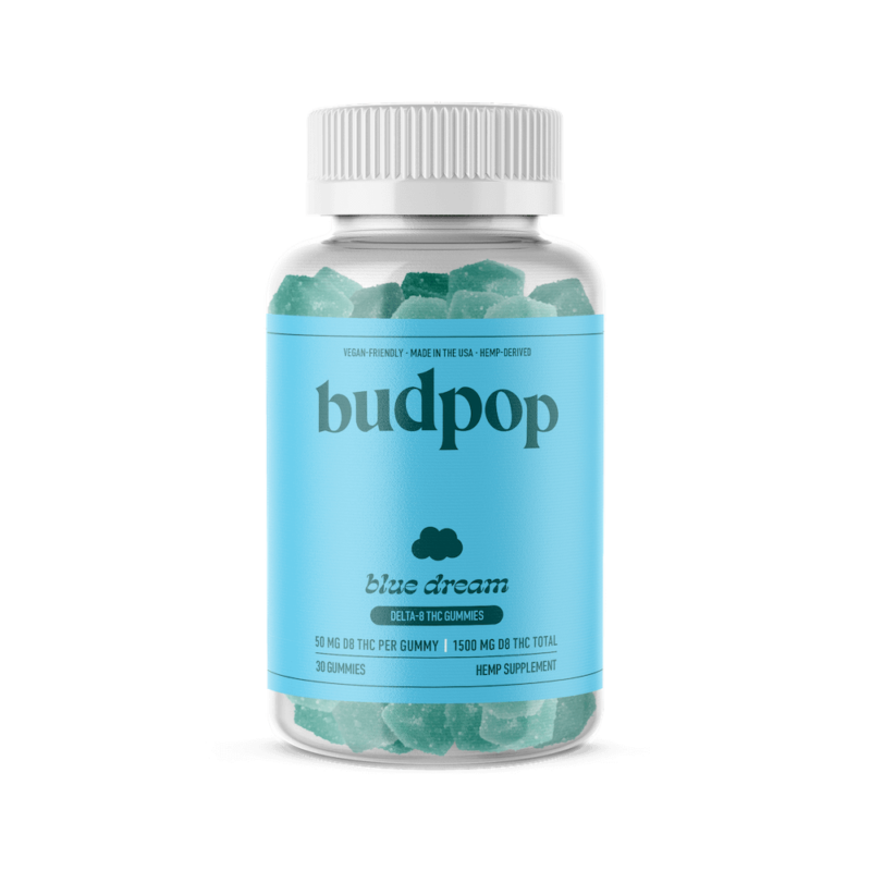 Blue Dream Gummies (Delta-8) | BudPop