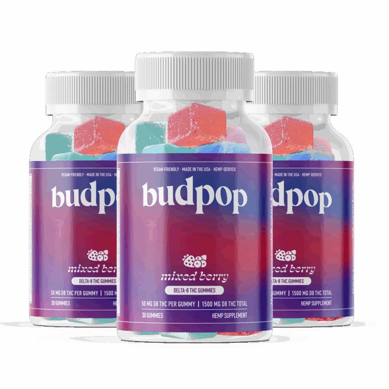 Delta-8 50mg Gummies - Mixed Berry - Image 4
