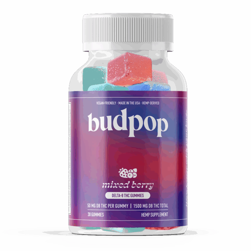Delta-8 50mg Gummies - Mixed Berry - Image 3