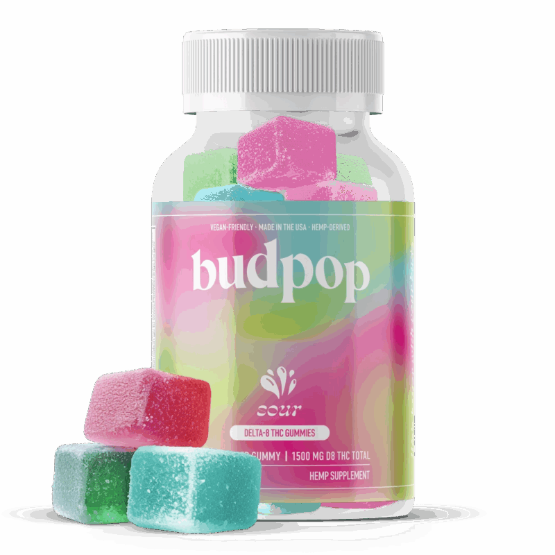 Delta-8 50mg Gummies - Sour
