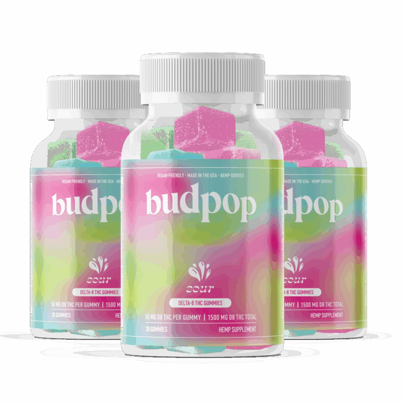 Delta-8 50mg Gummies - Sour - Image 4