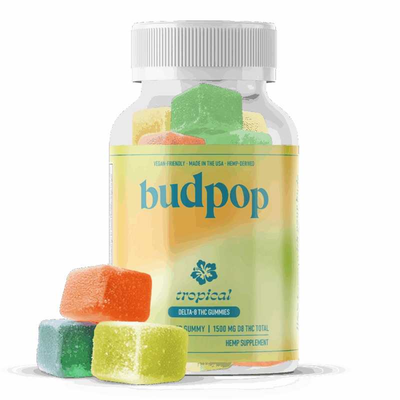 Delta-8 50mg Gummies - Tropical
