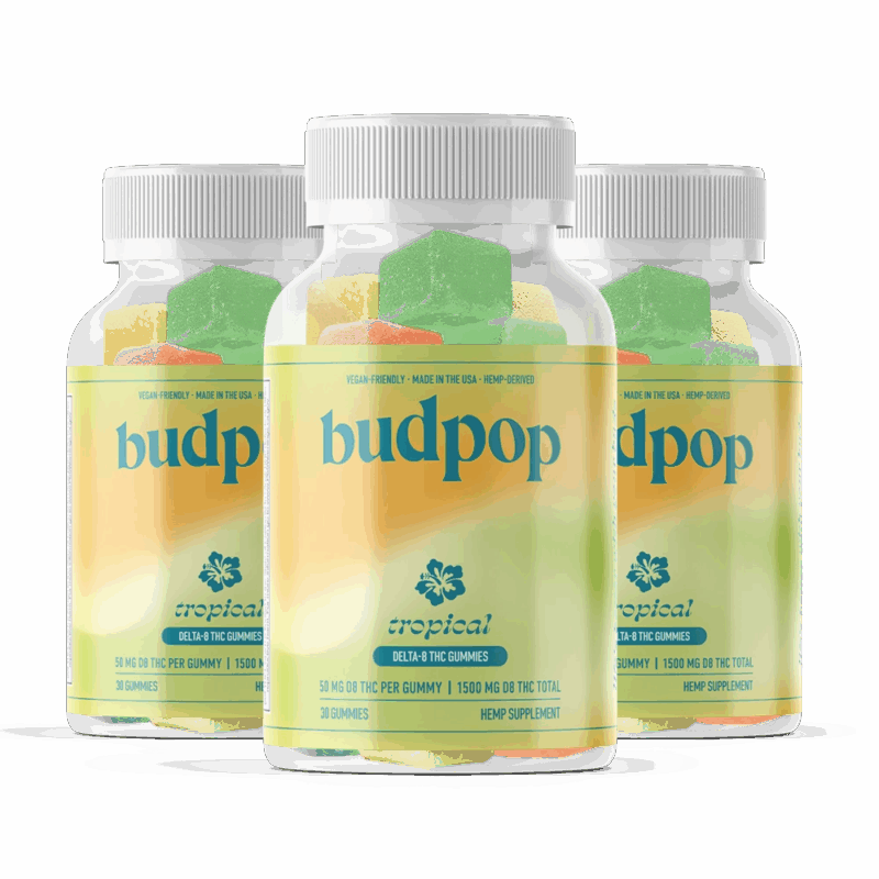 Delta-8 50mg Gummies - Tropical - Image 4