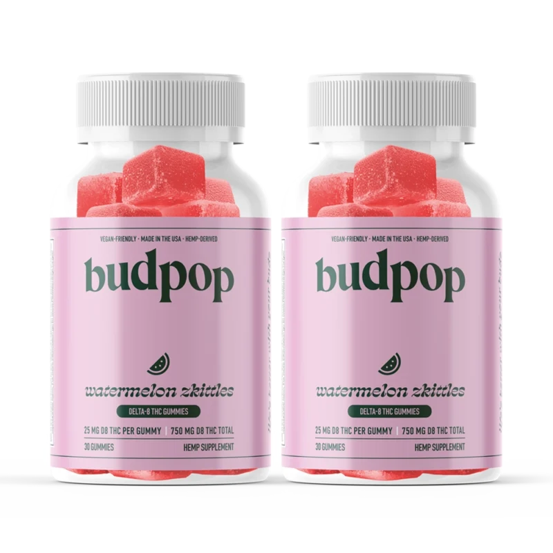 Delta-8 Watermelon Zkittlez Gummies (750mg) - Image 4