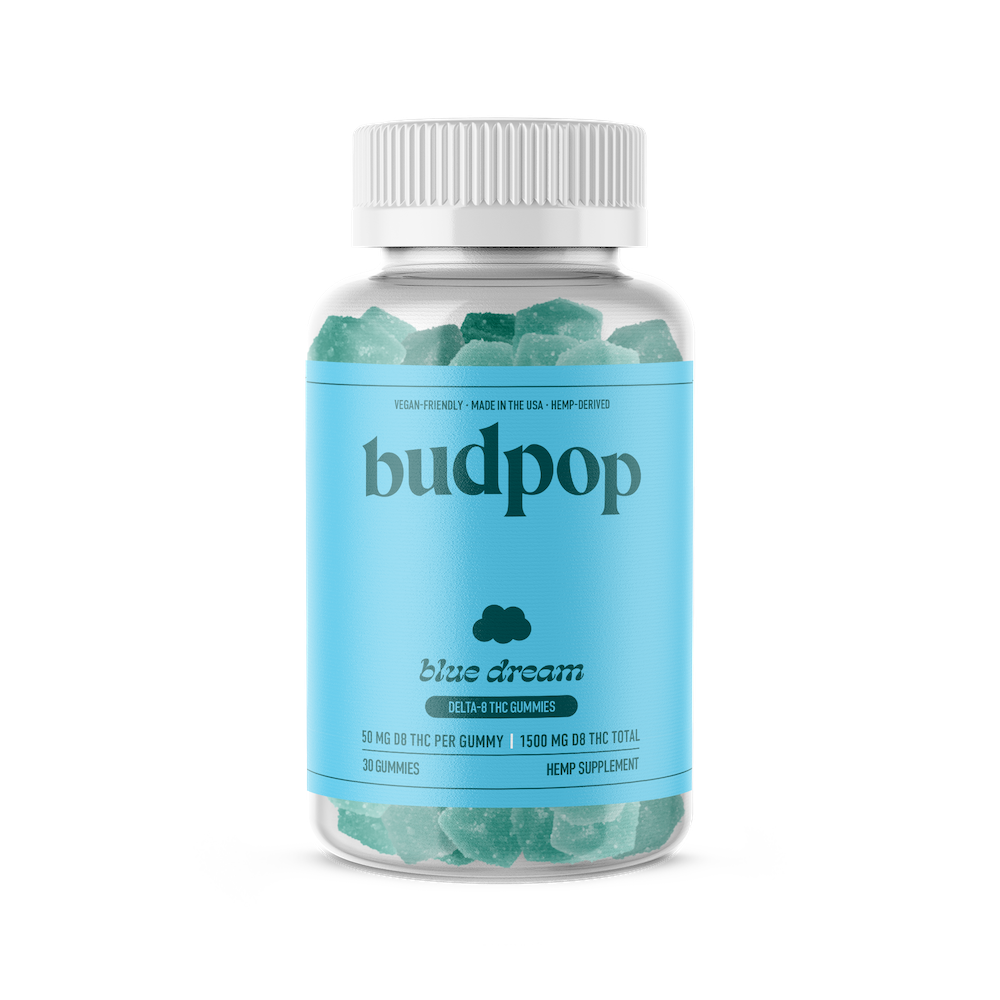 Delta-8 Blue Dream Gummies (750-1500mg) – Single