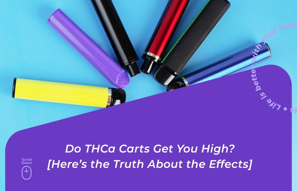 do thca carts get you high
