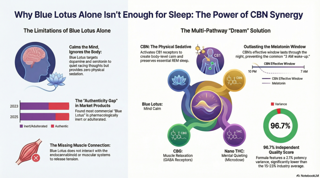 blue lotus for sleep