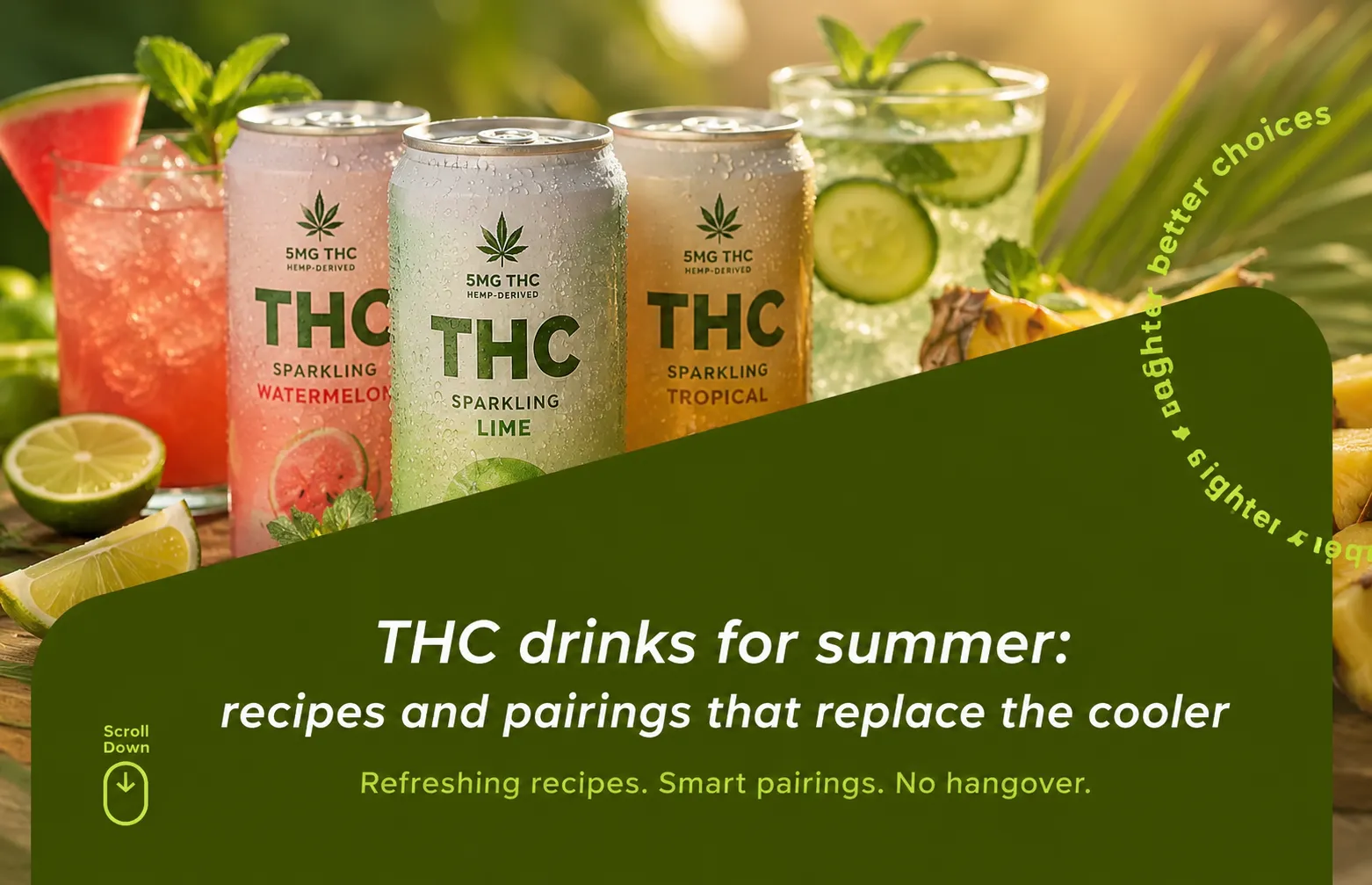 THC drinks for summer: recipes and pairings that replace the cooler THC Drinks for Summer 7 Refreshing Recipes & Food Pairings for 2026