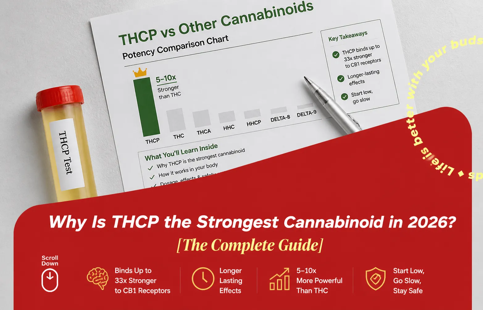 Why Is THCP Considered the Strongest Cannabinoid in 2026 A Complete Guide