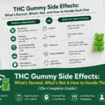 7 THC Gummy Side Effects What's Normal, What's Dangerous & Proven Fixes