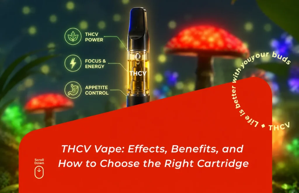 Best THCV Vape Cartridges in 2026 Benefits, Effects & Safety