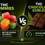 THC gummies vs chocolate edibles: onset, dosing accuracy, and which format is better | BudPop