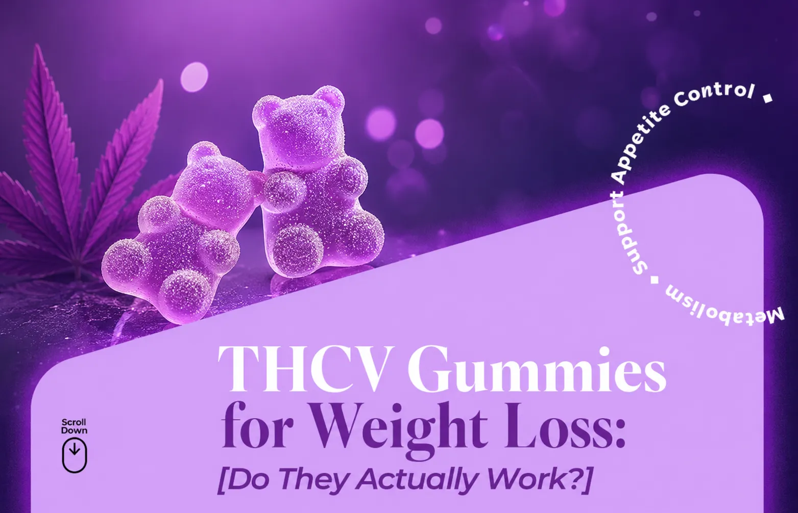THCV gummies for weight loss do they actually work and which ones to try