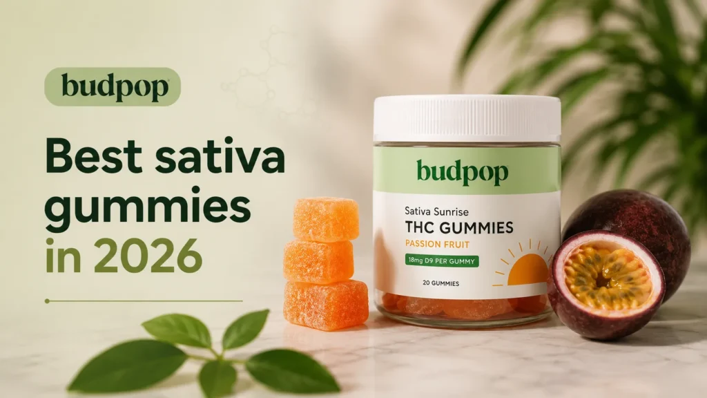 Best sativa gummies in 2026 energy strains ranked for daytime focus and creativity