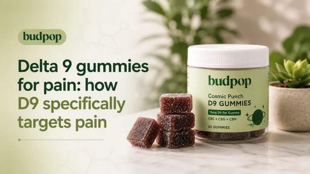 Delta 9 gummies for pain how D9 specifically targets pain