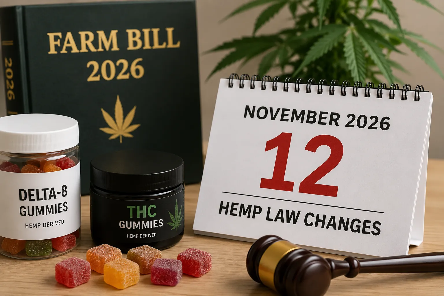 Hemp Farm Bill 2026 what changes November 12 and how it affects your gummies