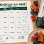 THC gummy dosage by body weight the chart that actually helps you find your dose