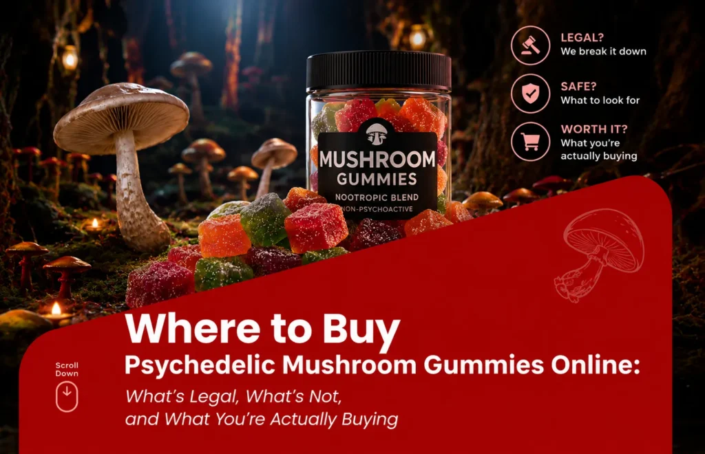psychedelic mushroom gummies