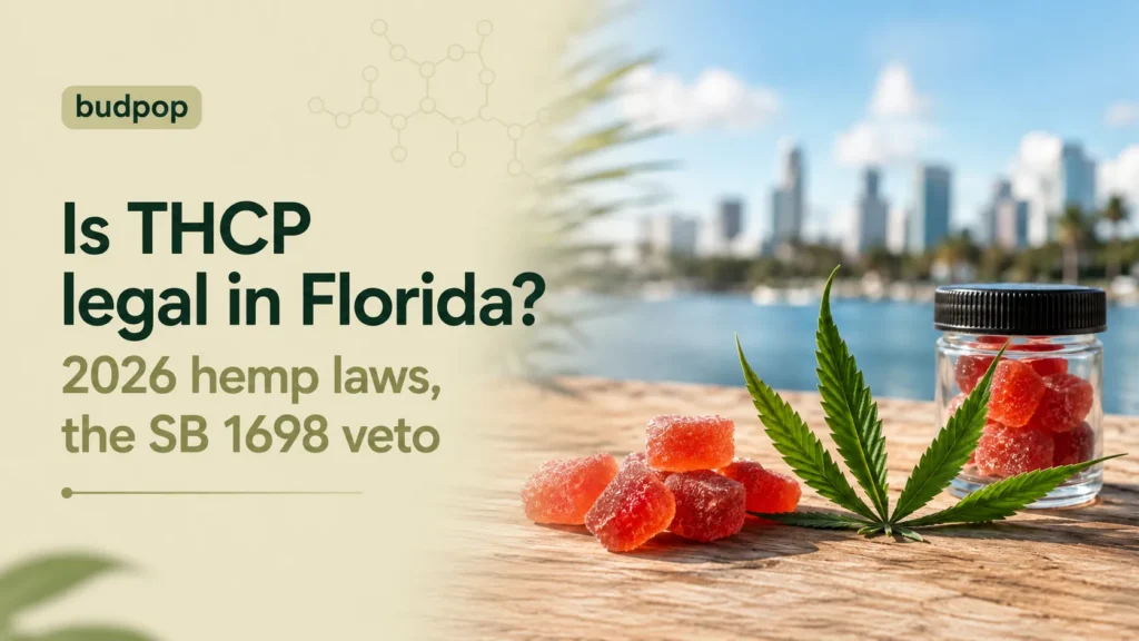 Home Is THCP legal in Florida 2026 hemp laws, the SB 1698 veto
