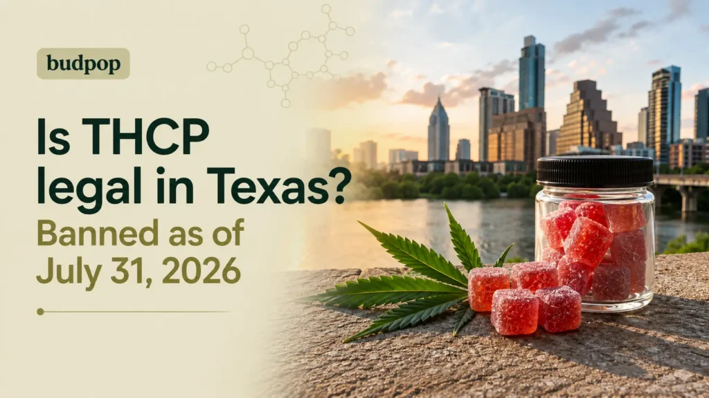 Home Is THCP legal in Texas Banned as of July 31, 2026