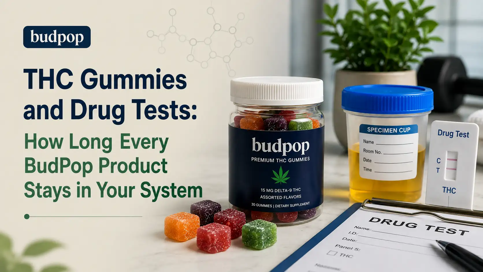THC gummies and drug tests: how long every BudPop product stays in your system THC Gummies and Drug Tests How Long Every BudPop Product Stays in Your System
