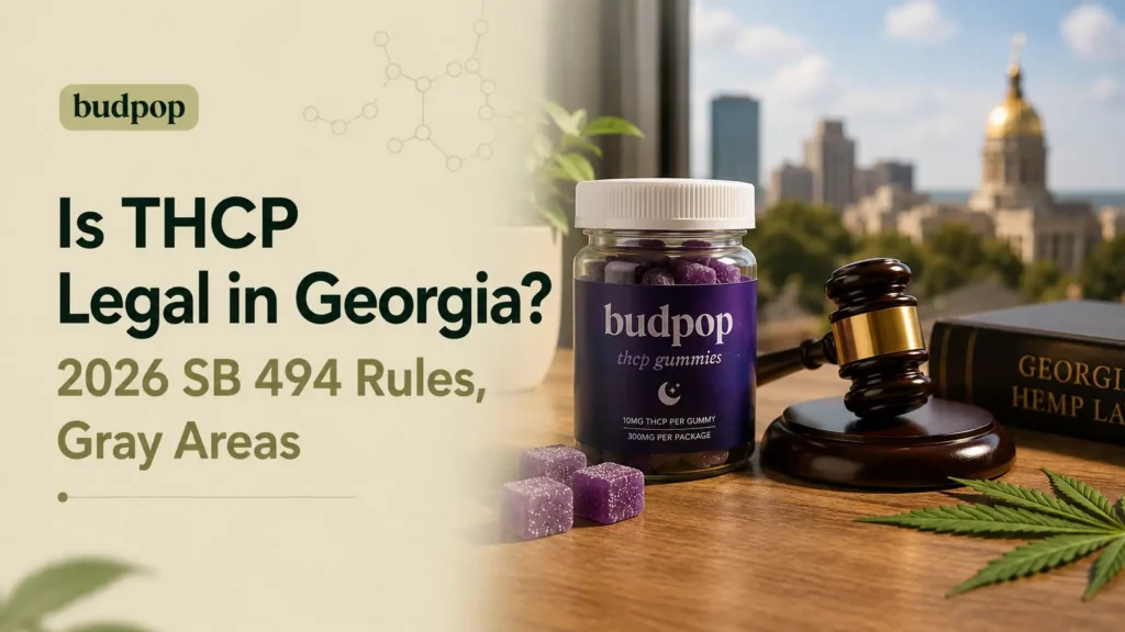 s THCP Legal in Georgia 2026 SB 494 Rules, Gray Areas